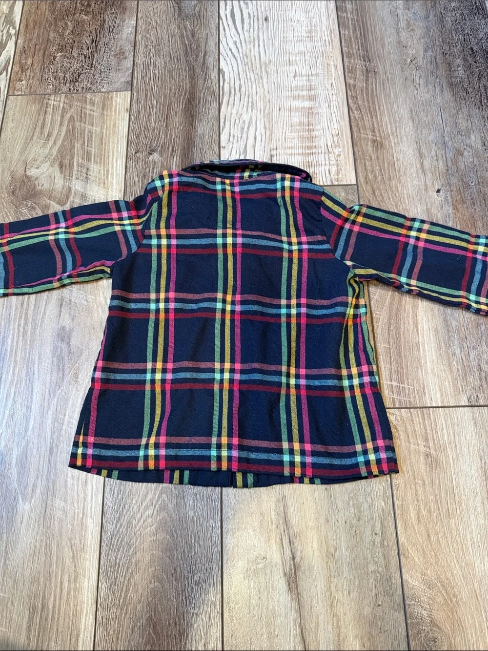GAP Girls Plaid Flannel Pajama Set Size 2